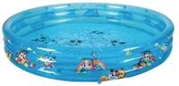 Happy People Planschbecken 3 Ring Pool 122 x 23 cm, Aufblasbar, 3 Ring...