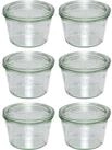 WECK Einmachglas WECK Sturzglas 370ml 6er Pack