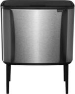 Brabantia M&uuml;lltrennsystem M&uuml;lleimer Bo Touch Bin Stahl matt FPP, 11 + 23 L