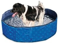 Karlie Wasserspielzeug Karlie Flamingo DOGGY POOL Swimmingpool f&uuml;r Hunde - Blau
