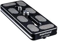mantona AS-100-2M Schnellwechselplatte Camcorderstativ