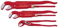 Rothenberger Zangenset Zangenset Eckrohrzange 1 - 1.1/2&Prime; + Wapu SP 10&Prime; 070140X