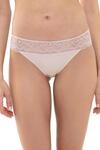 Minislip MEY "SERIE AMOROUS", Damen, Gr. 36, beige (bailey), Spitze, Obermaterial: