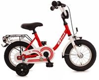 Bachtenkirch Kinderfahrradhelm Bachtenkirch Kinderfahrrad Bibi 12,5 Zoll rot wei&szlig;