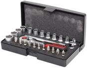 KS Tools Bit- und Steckschl&uuml;sselset KS TOOLS 1/4" Steckschl&uuml;ssel-Satz 26tlg. -