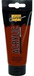 Kreul Acrylfarbe Kreul Solo Goya Acrylic Tube dunkelbraun 100 ml