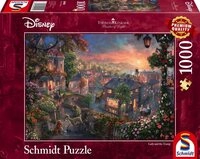 Schmidt Spiele Puzzle Puzzle Thomas Kinkade Disney, Susi und Strolch 59490, 1000