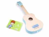 New Classic Toys® Kindergitarre Gitarre NATUR/BLAU Kindergitarre blau
