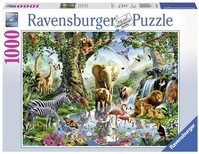 Ravensburger Puzzle 1000 Teile Ravensburger Puzzle Abenteuer im Dschungel 19837, 1000