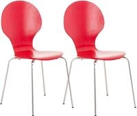 CLP Besucherstuhl Diego (2er Set, 2 St), stapelbar