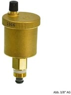 Caleffi Heizk&ouml;rper Caleffi MINICAL Schnellentl&uuml;fter, Absperrung aus