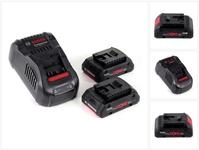 Bosch Professional Starter Set 18V mit 2x ProCORE Akku 4,0Ah Akkupacks
