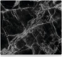 Zeller Present Herdblende-/Abdeckplatte Marmor, (1 tlg), Silikonf&uuml;&szlig;en