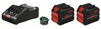 Bosch Professional Bosch Akku Starter-Set: 2 x ProCORE 18 Volt 12,0 Ah GAL...