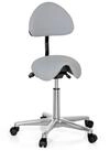 hjh OFFICE Drehhocker TOP WORK 20 Hocker Kunstleder H&ouml;he 105.0 cm, Rollhocker
