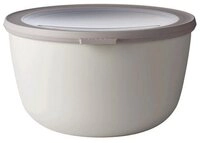 Mepal Sch&uuml;ssel Multisch&uuml;ssel 3,0 l Cirqula Nordic White, Polypropylen, TPE,