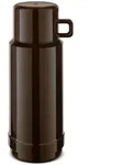 ROTPUNKT Isolierflasche Thermoflasche, auslaufsicher, Glaseinsatz, BPA-Frei-