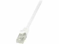LogiLink Netzwerkkabel CAT 6 U/UTP 20 m LAN-Kabel, (20.00 cm), mit...