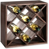 KESPER&reg; Weinregal Weinflaschen-Regalsystem, FSC&reg;-zertifiziertem Kiefernholz,