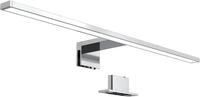 B.K.Licht Spiegelleuchte Carina, LED fest integriert, Neutralwei&szlig;, LED,