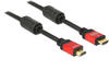 Delock HDMI-Kabel HDMI-Stecker an HDMI-Stecker 5 m HDMI-Kabel, vergoldete