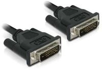 Delock DeLOCK DVI 24+1 Cable 0.5m male/male DVI-Kabel 0,5 m DVI-D Schwarz...