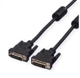 VALUE Monitorkabel DVI, DVI ST-ST, (24+1) dual link Audio- & Video-Kabel, DVI-D 24+1,