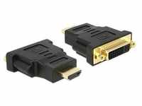 Delock Adapter HDMI-A Stecker > DVI Buchse Computer-Kabel, HDMI, HDMI