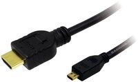 LogiLink LogiLink HDMI Anschlusskabel HDMI-A Stecker, HDMI-Micro-D Stecker 2.00