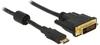 Delock HDMI Kabel Mini-C Stecker > DVI 24+1 Stecker, 3 m HDMI-Kabel, HDMI...