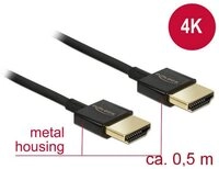 Delock Kabel High Speed HDMI mit Ethernet - HDMI-A Stecker - HDMI-A 84786...