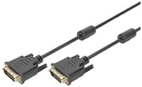 Digitus DVI-D-Monitorkabel Digital DualLink AK-320101-100-S HDMI-Kabel,...