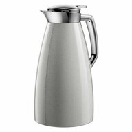 Emsa Isolierkanne Plaza Quick Tip Silberfarben 1 L, 1 l