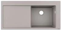 hansgrohe K&uuml;chensp&uuml;le S51, Einbausp&uuml;le S514-F450 mit Abtropffl&auml;che links
