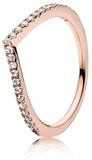Pandora Fingerring 186316CZ, Damenring Schimmernder Wunsch