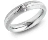 Boccia Fingerring Boccia Titanium Ring 0131-0355 (1-tlg)