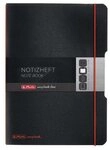 Herlitz Notizbuch Herlitz Notizheft my.book flex schwarz A4, mit auswechselbarer