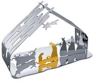 Alessi Weihnachtsfigur Weihnachtskrippe, Edelstahl