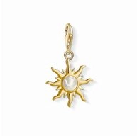 THOMAS SABO Charm-Einh&auml;nger 1534-429-14*, Sonne mit Perlmutt Stein