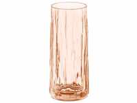 Koziol CLUB NO. 3 Longdrink-Glas - transparent rose quartz - 250 ml