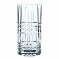 Nachtmann Gl&auml;ser-Set Square Longdrink 4er Set 445 ml, Kristallglas
