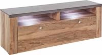 OTTO home Lowboard Larona, zeitloses TV Board mit 1 Klappe und 2 offenen...