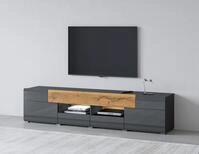 OTTO home Lowboard Toledo,Breite 209cm, trendige TV-Schrank mit dekorative