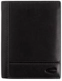 camel active Geldb&ouml;rse Herrenb&ouml;rse Brieftasche Ledergeldb&ouml;rse hochformat schwarz