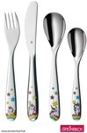 WMF Kinderbesteck Einhorn (4-tlg), 1 Personen, Cromargan&reg; Edelstahl Rostfrei 18/10,