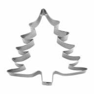 ST&Auml;DTER Ausstechform Tannenbaum Edelstahl 8.5 cm, Edelstahl