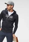 Kapuzensweatjacke ALPHA INDUSTRIES "BASIC ZIP HOODY", Herren, Gr. S, blau (marine),