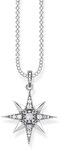 THOMAS SABO Kette mit Anh&auml;nger Royalty Stern wei&szlig;, mit Zirkonia (synth)