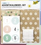 Folia Adventskalender Folia Adventskalender-Set NATURE, aus 24 lebensmittelechten