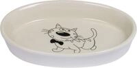 Nobby Katzen-Futterautomat Nobby Katzennapf Keramik oval &Oslash; 17 cm - 120 ml